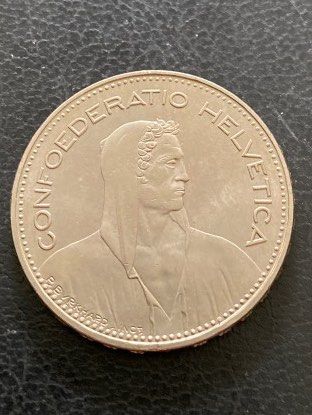 1996 Switzerland old coins unc condition