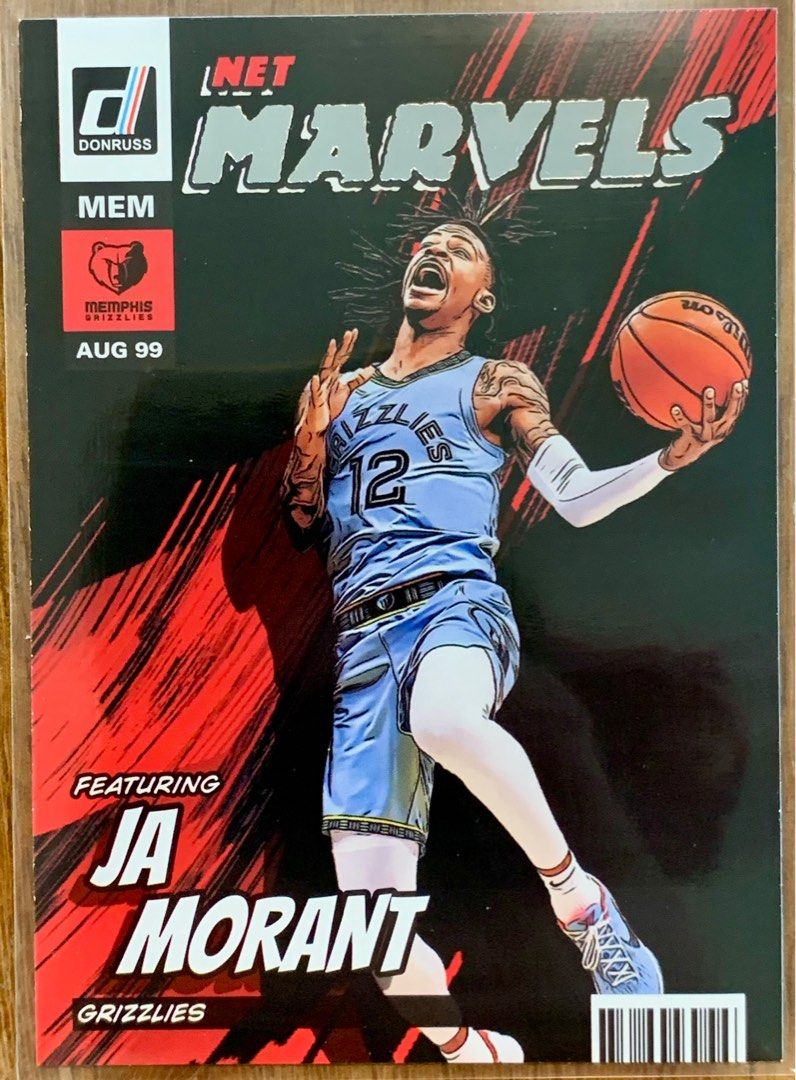 RC 2019 NBAカード Ja Morant Net Marvels（2019 Panini Donruss