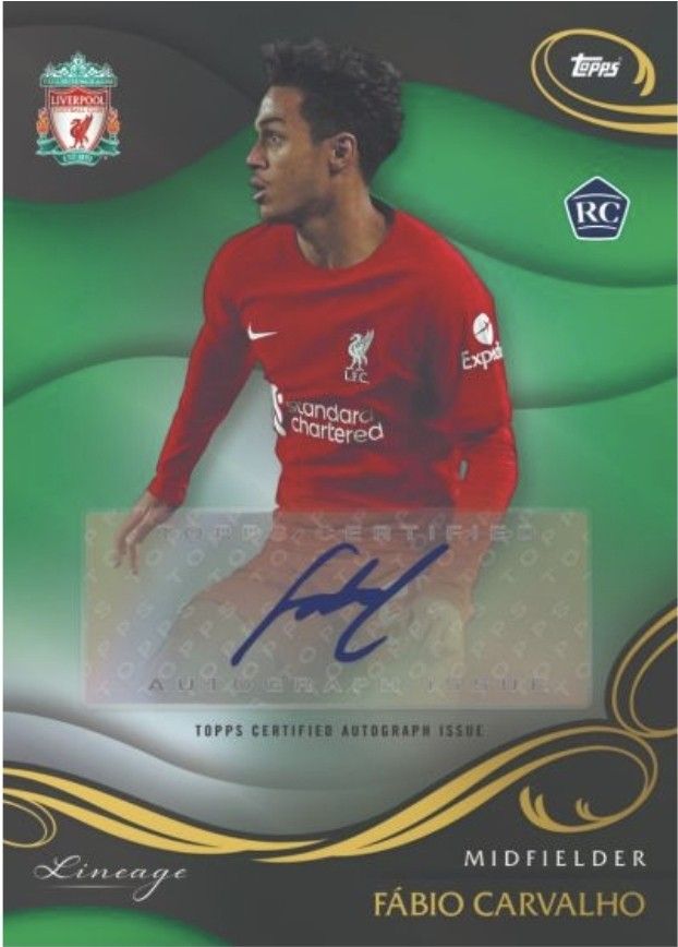 スイーツ柄 ブルー TOPPS LIVERPOOL LINEAGE HOBBY 未開封ボックス