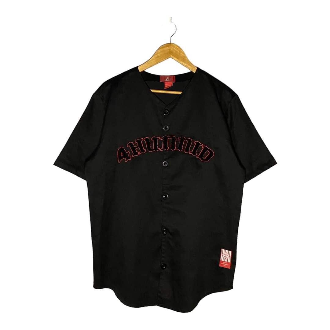 4Hunnid Homerun Red Baseball Jersey