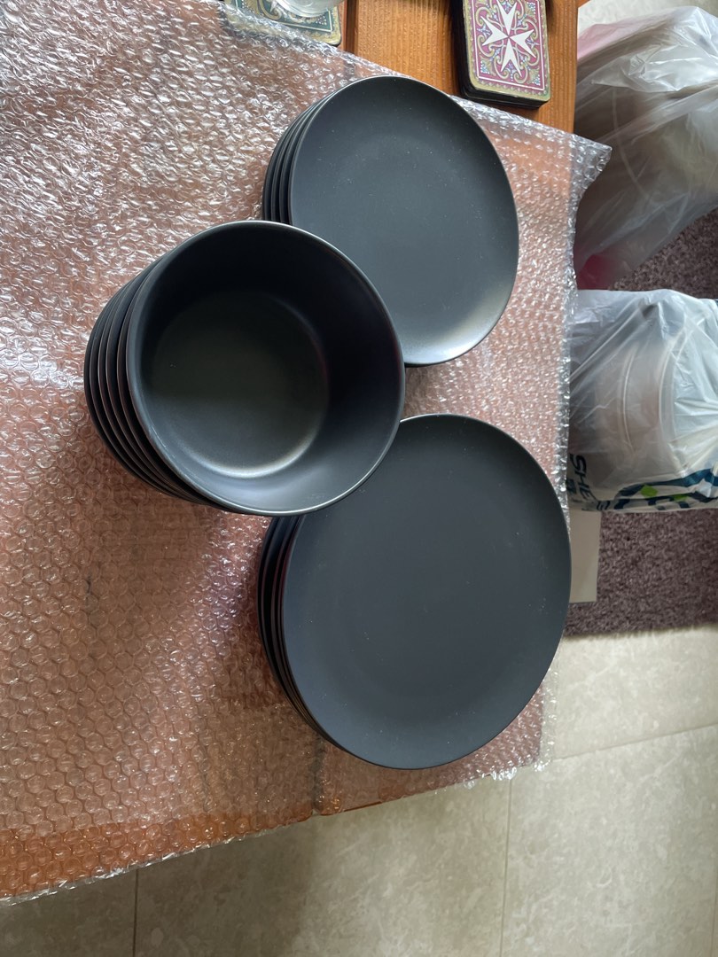 6 sets of ikea original dishes, Furniture & Home Living, Kitchenware