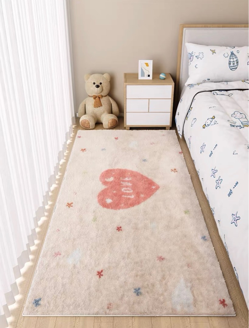 80 x 120cm Love Carpet, Furniture & Home Living, Home Decor, Carpets