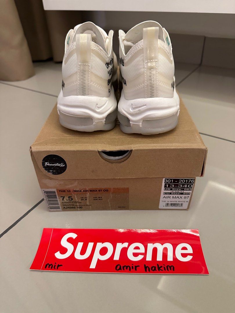 White 97 size 5 sale