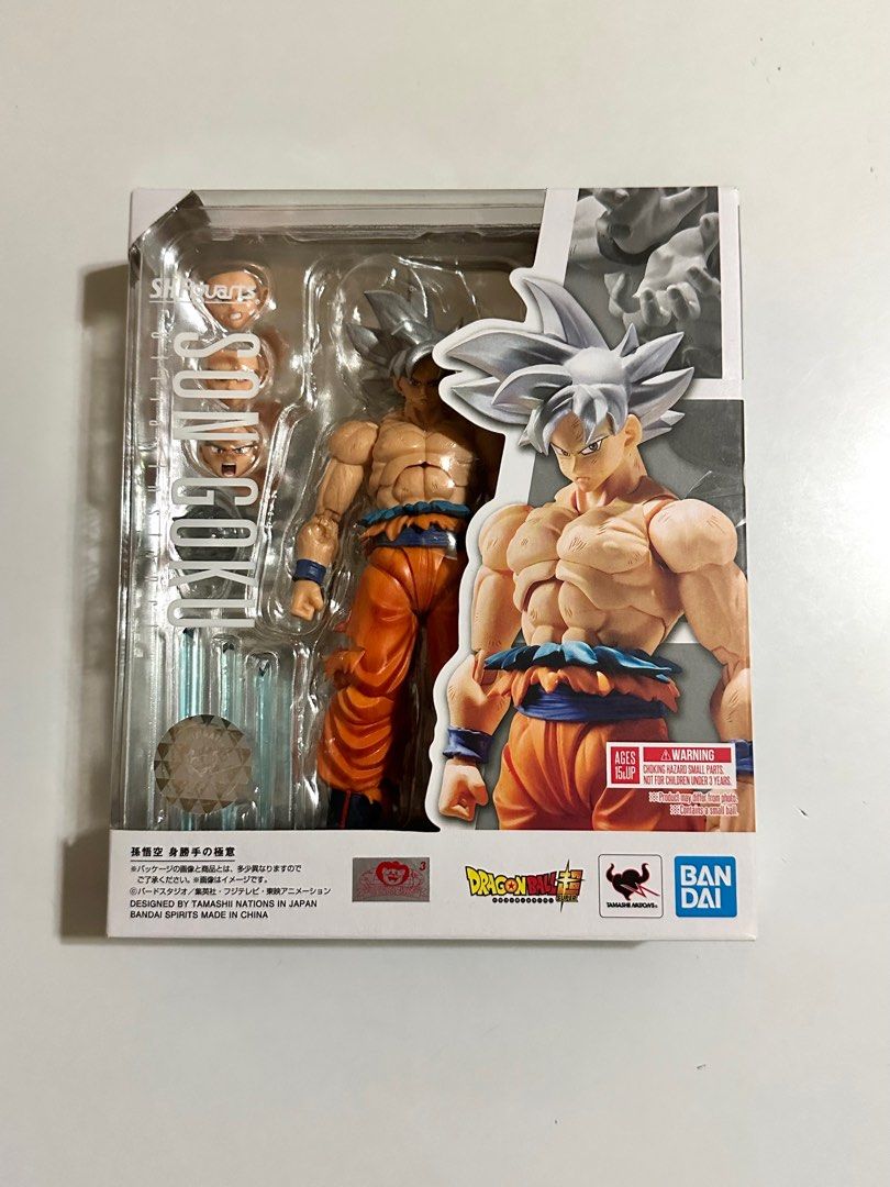 龍珠超 Dragon Ball Super S.H.figuarts shf Son Goku Gokou 自在極意功 身勝手之極意 銀髮 ...