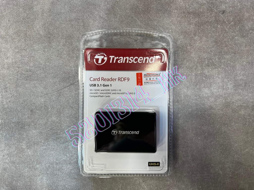 【全新行貨 門市現貨】Transcend USB3.1 Card Reader 讀卡器 RDF9, 手提電話, 電話及其他裝置配件, 其他電子 ...