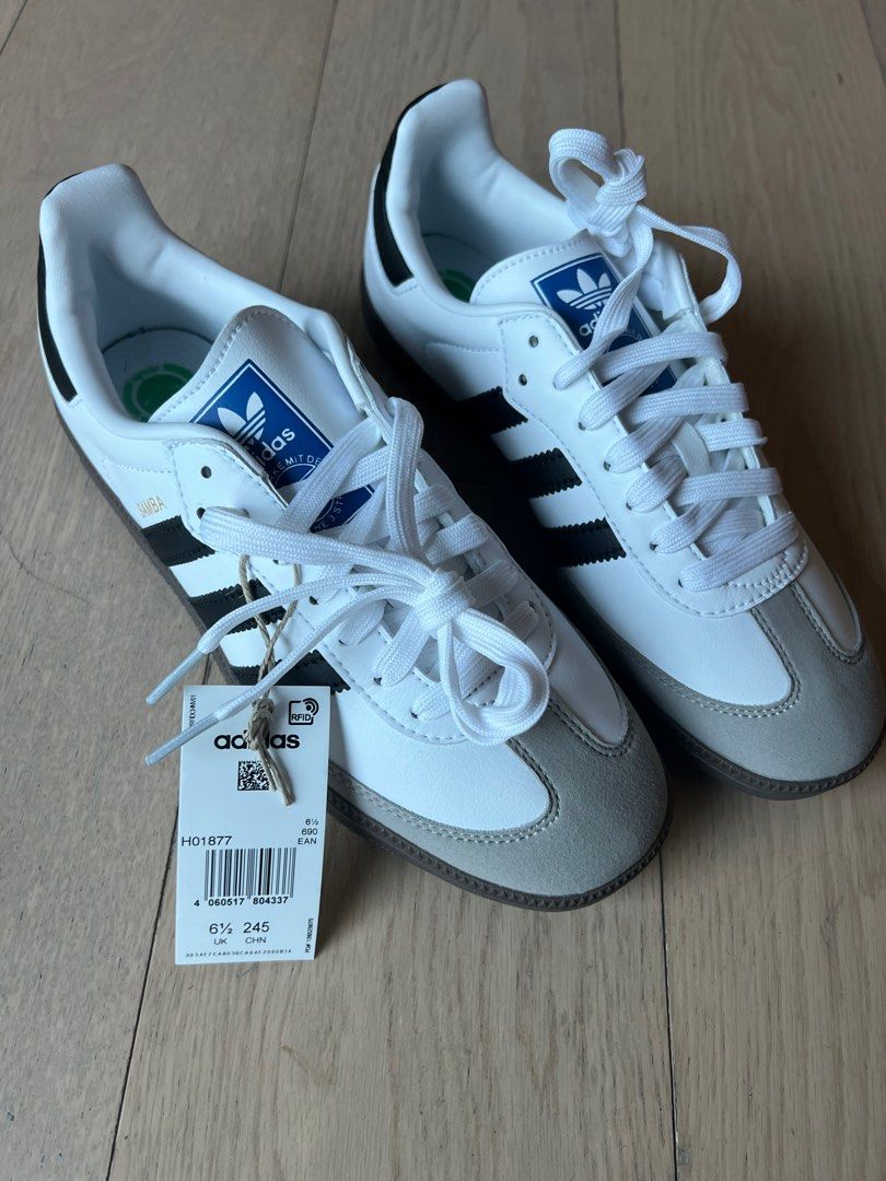 Adidas Samba Vegan Size 40 (uk6.5), 女裝, 鞋, 波鞋- Carousell