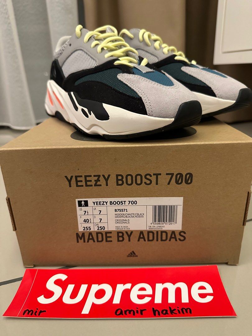 Adidas Yeezy Boost 700 Wave Runner UK7 Men s Fashion Footwear