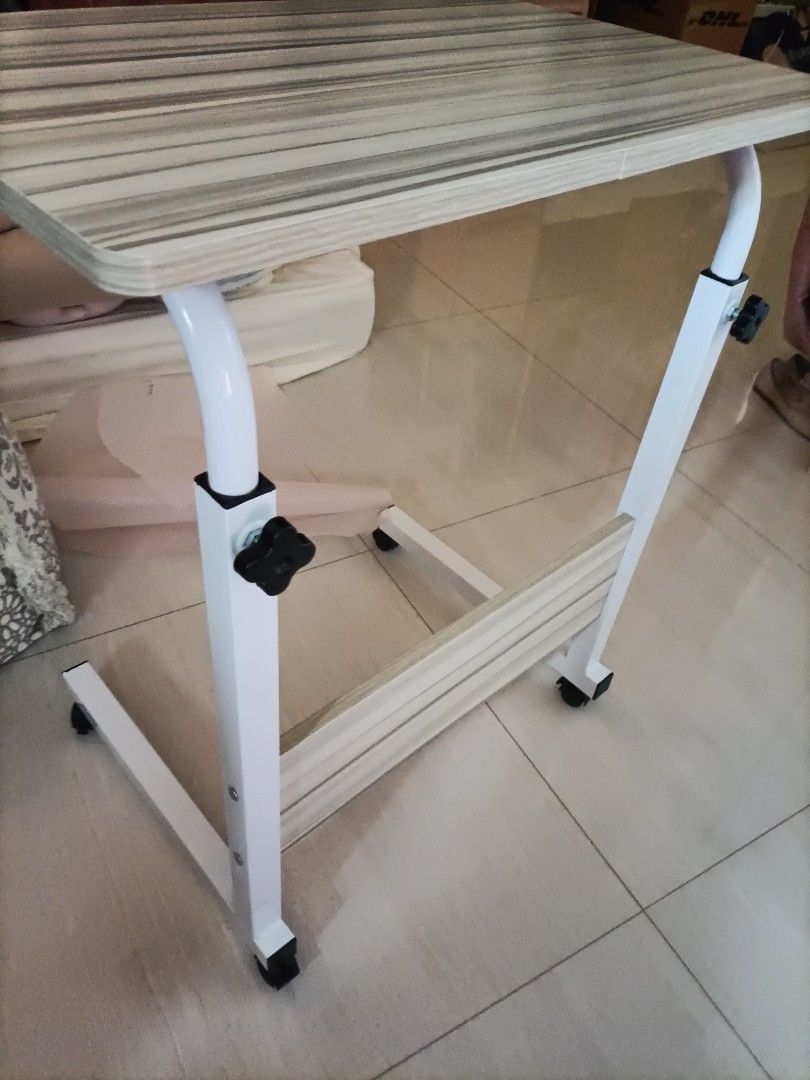 Adjustable height study table SGD 20, Furniture & Home Living