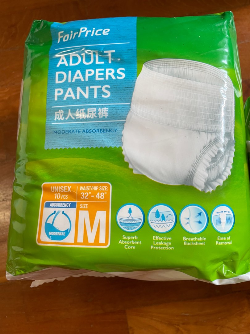 Adult Diapers Pants, Beauty & Personal Care, Sanitary Hygiene on Carousell