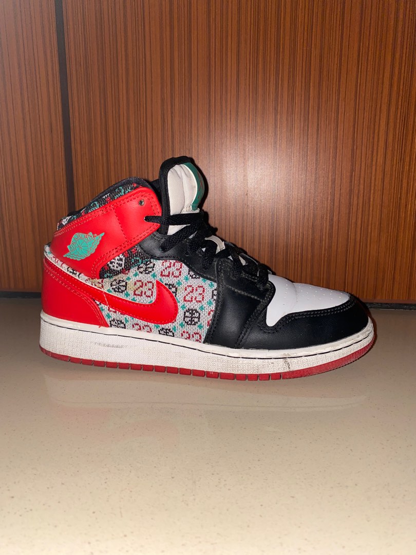 Air Jordan mids, Luxury, Sneakers & Footwear on Carousell