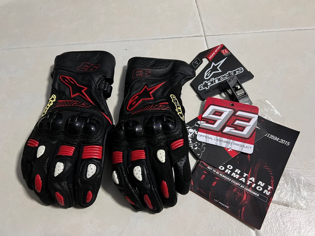 Alpinestars MM93 Twin Ring leather gloves Motorcycles Motorcycle
