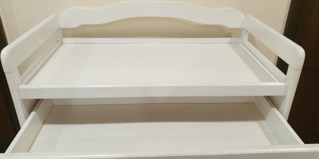 Angel Cot premium solid hardwood baby changing table, Babies & Kids, Baby Nursery & Kids