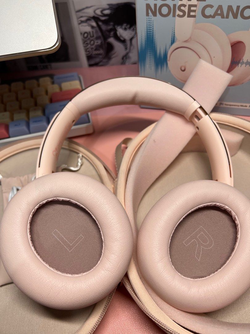 Anker Soundcore Life Q30 Pink | Noise Cancelling Headphones/ANC, Audio ...