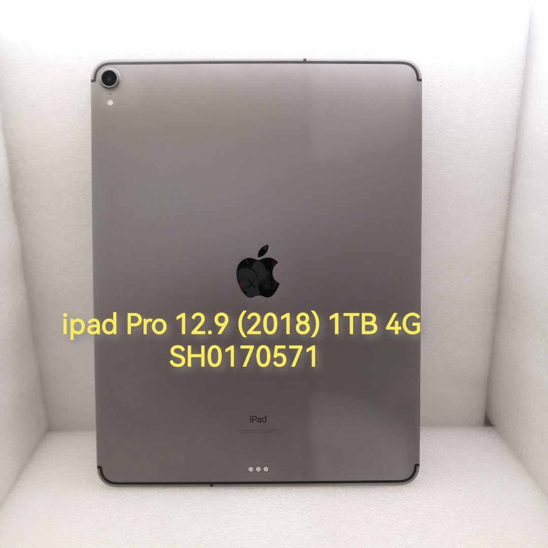 Apple iPad Pro 12.9 (2018) 1TB 4G SH0170571, 手提電話, 平板電腦