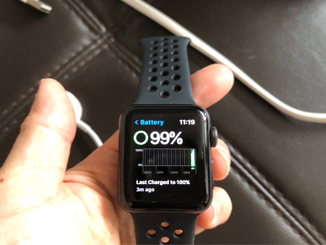 Nike apple watch series 3 refurbished hot sale
