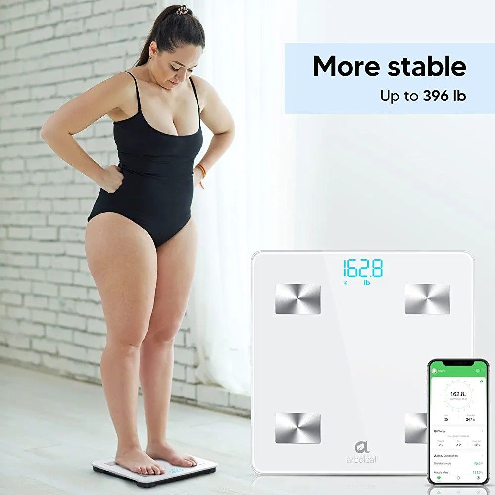 Arboleaf Scale For Body Weight Highly Accurate Weight Scale Smart Bathroom Scale 14 Key Body 6561