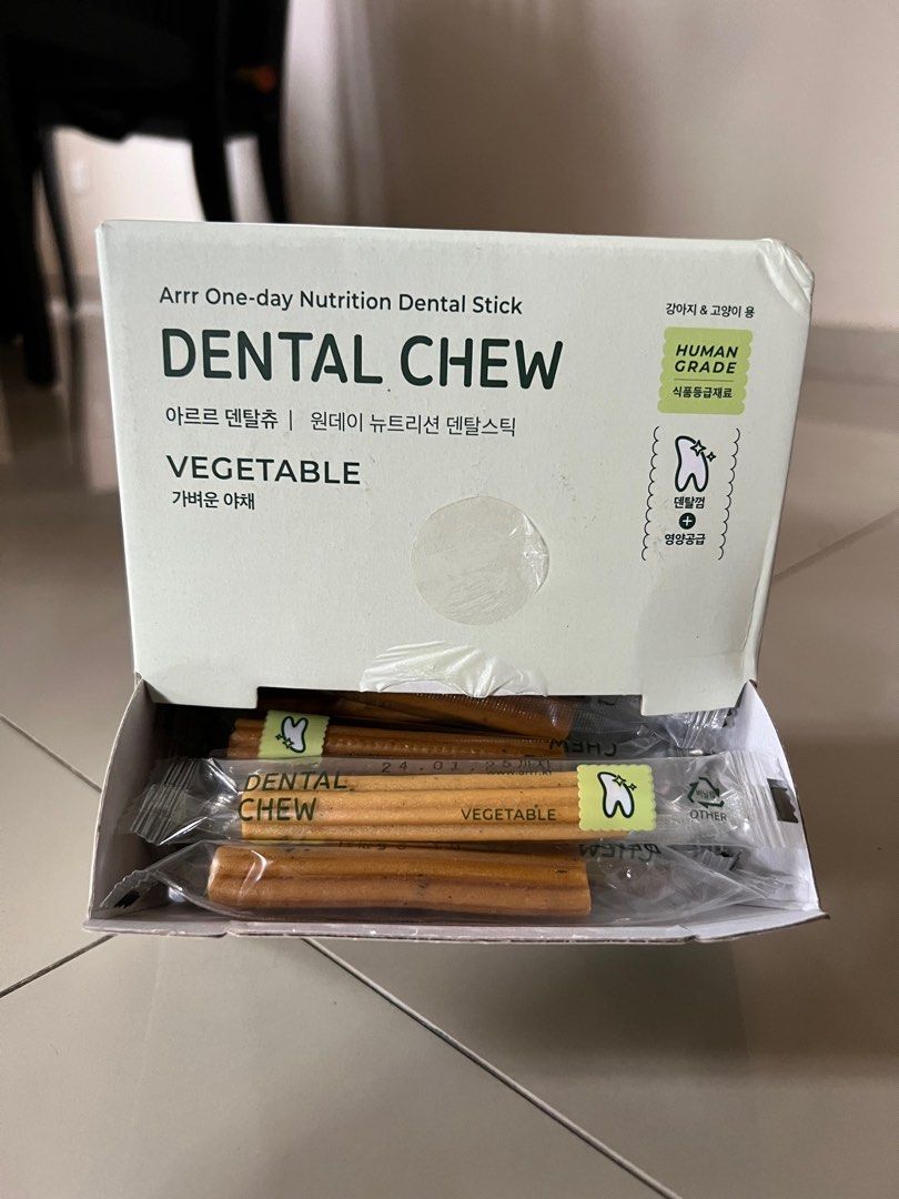 Arrr Dental Chew Toy Chew Pet Supplies Pet Food on Carousell