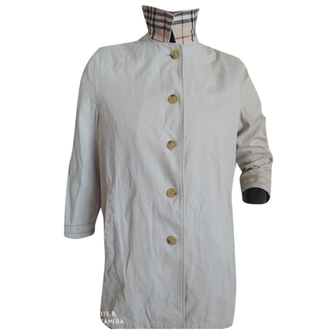 White burberry clearance coat