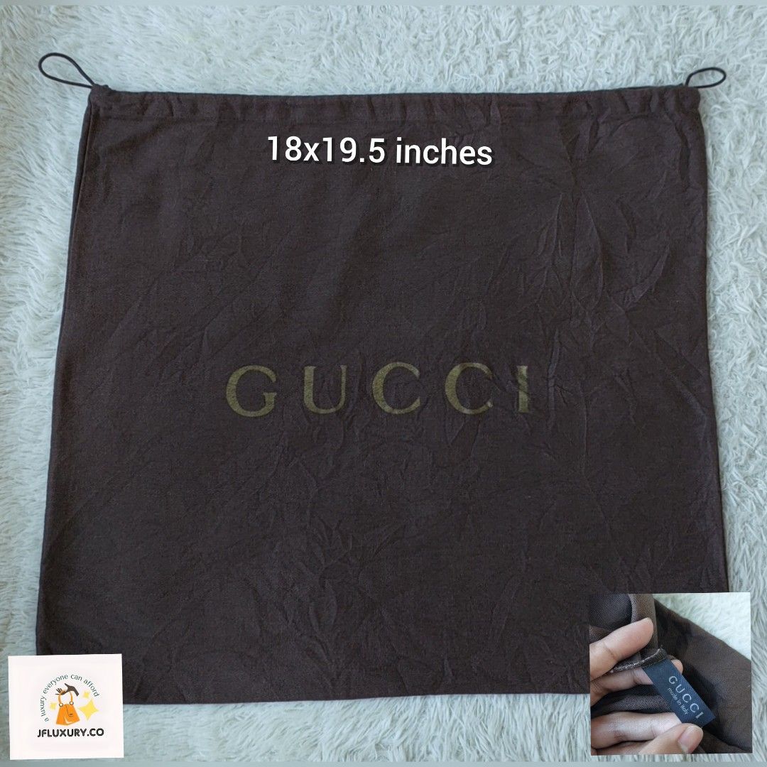 Real gucci dust bag outlet