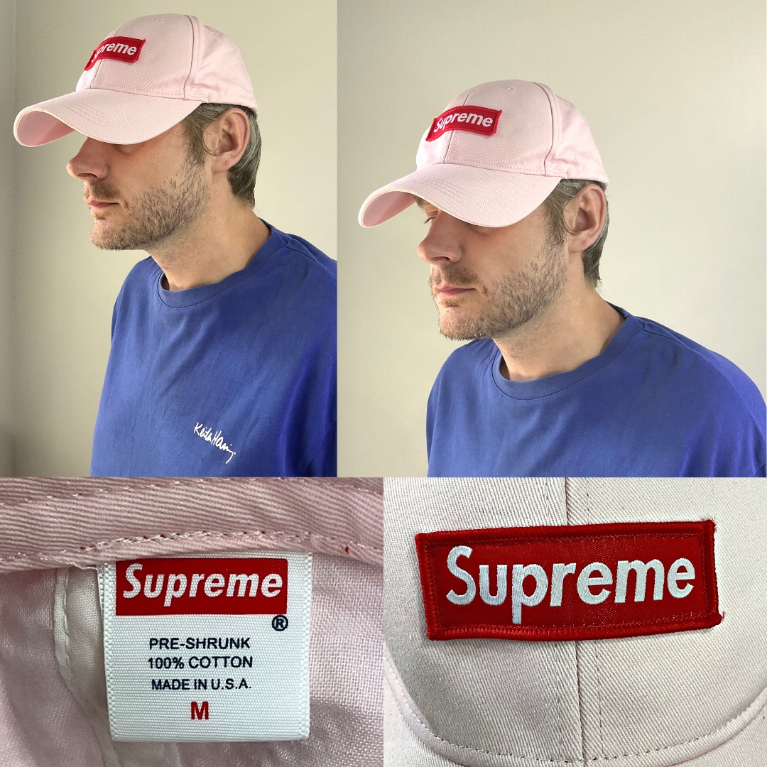 Supreme hotsell curved hat