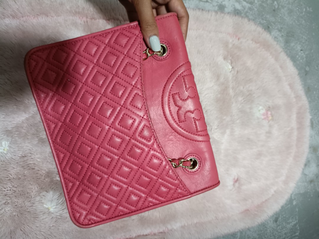Authentic Tory Burch pink bag on Carousell