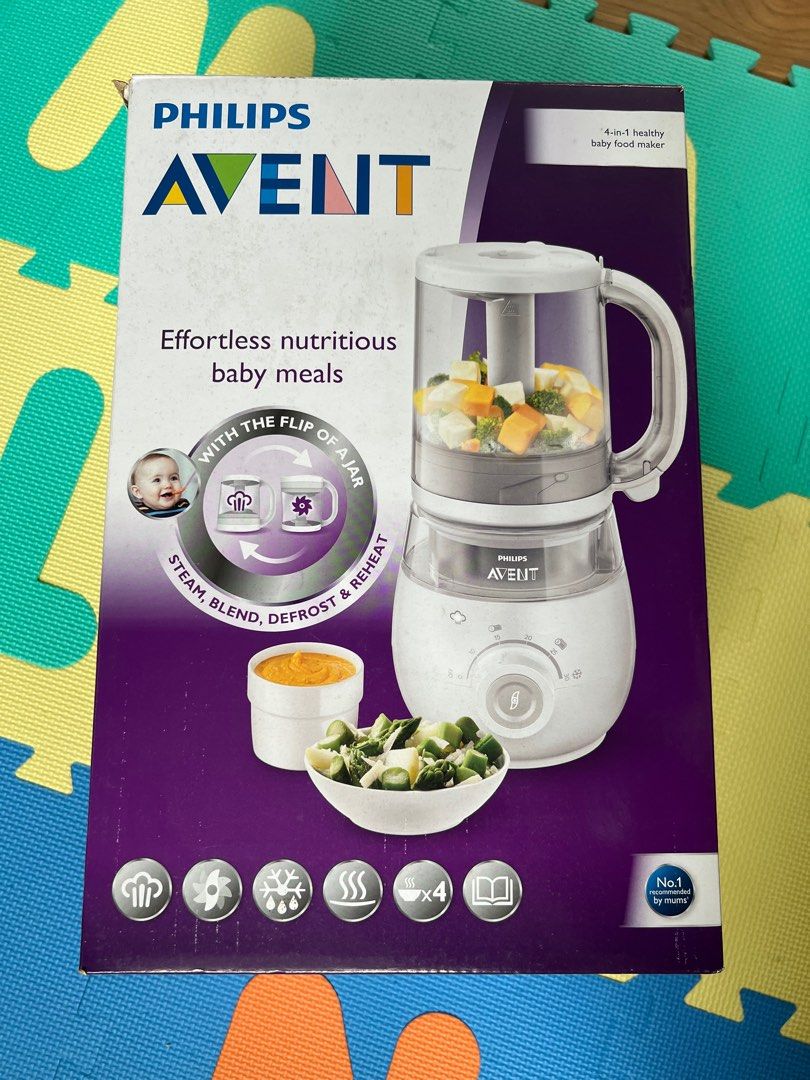 Avent Baby Food processor (steaming/processing/blending), Babies & Kids