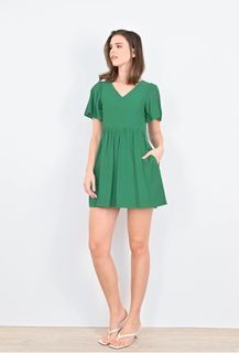 AWE Megan Dress Romper in Green