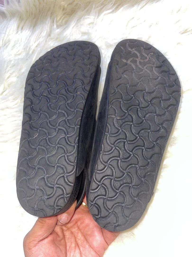 birkenstock black rubber womens