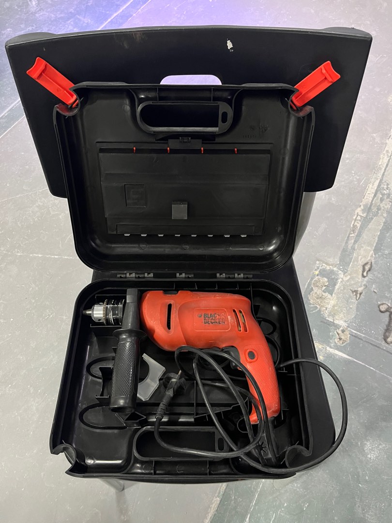 Black & Decker Hammer Drill CD70 700W, Furniture & Home Living, Home