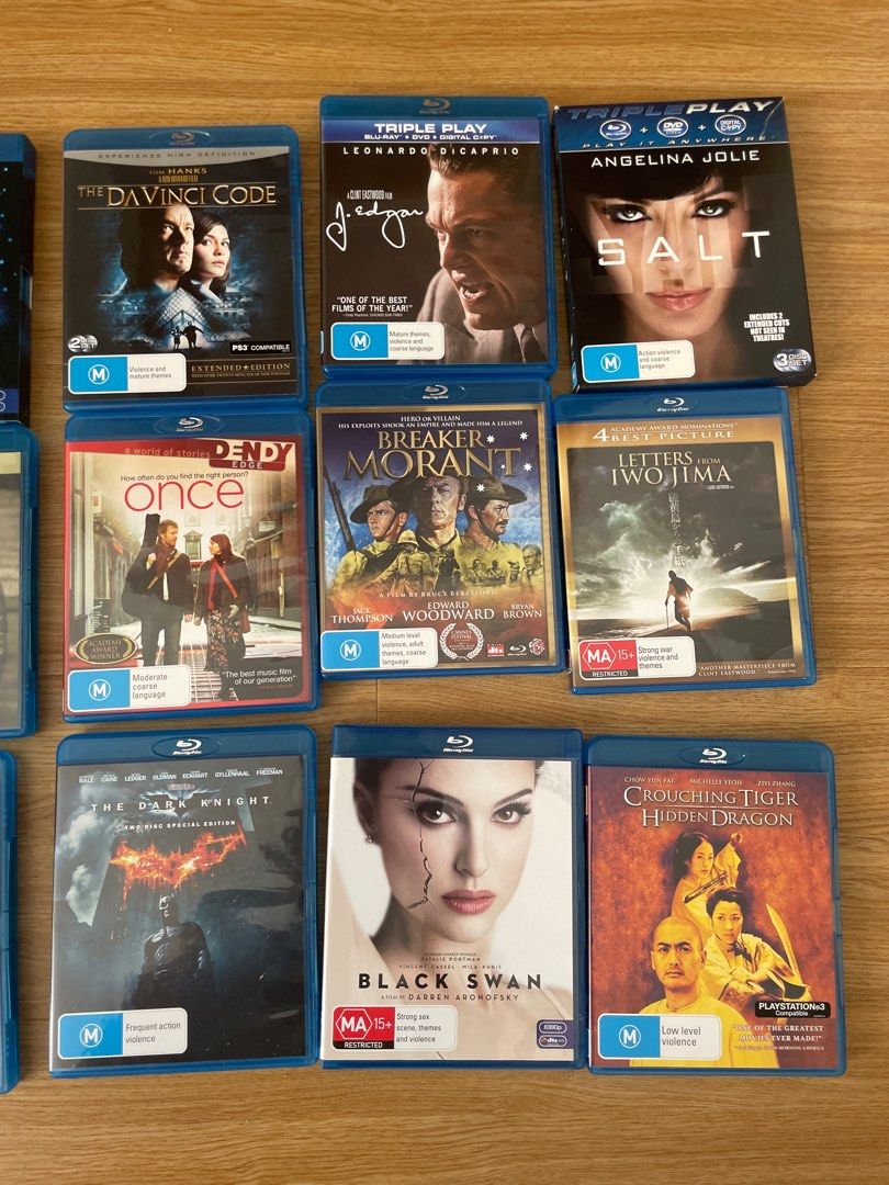 Blu Ray DVDs, Hobbies & Toys, Music & Media, CDs & DVDs on Carousell