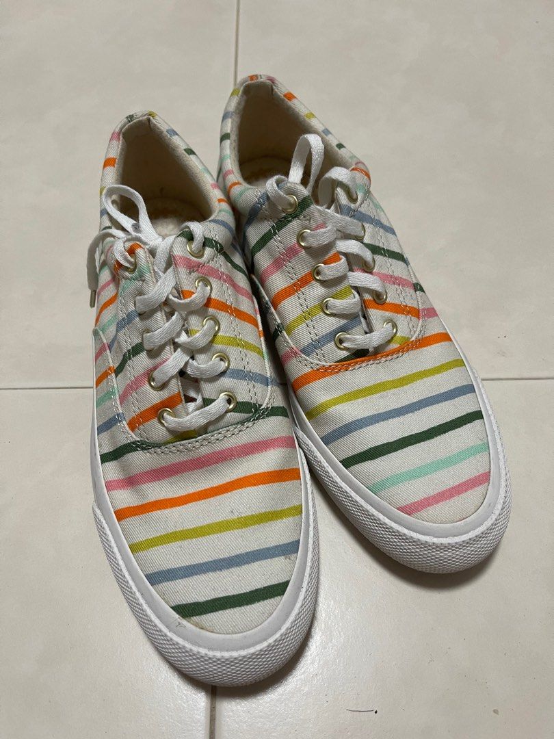 Keds best sale happy stripe