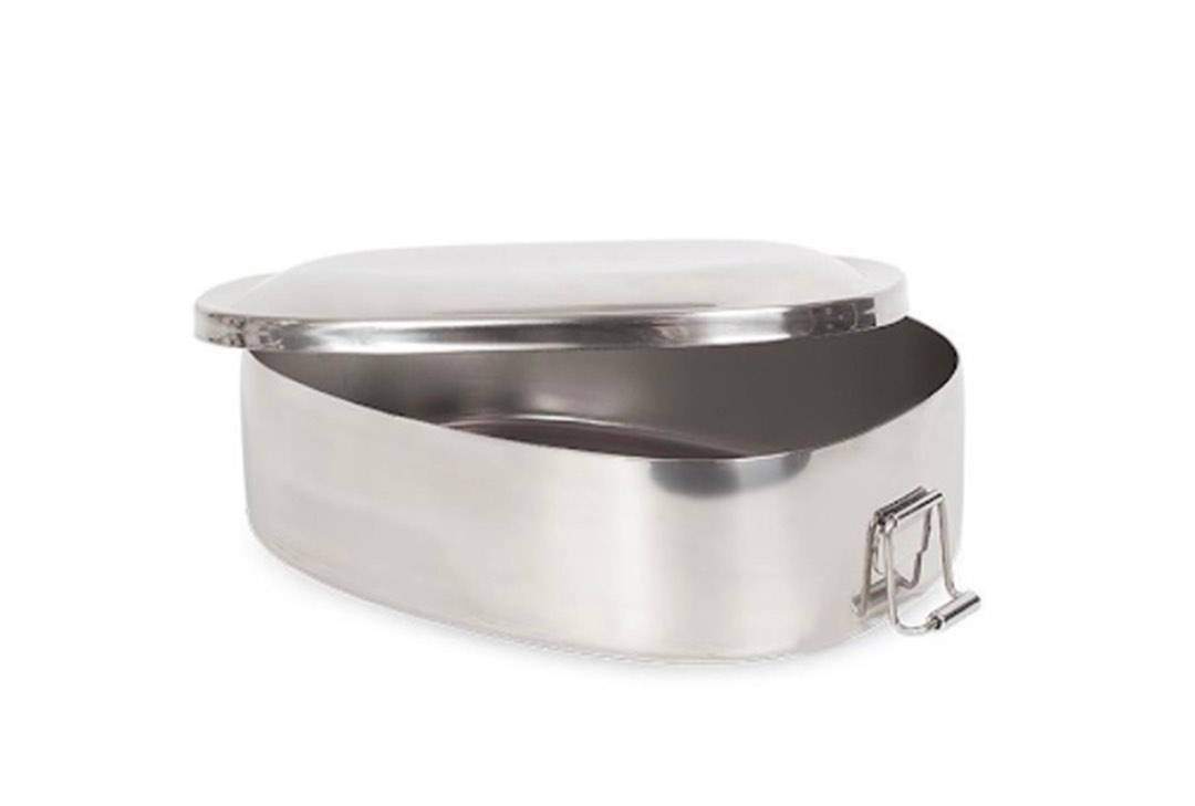 BN Zebra Stainless Steel Lunch Box, Furniture & Home Living