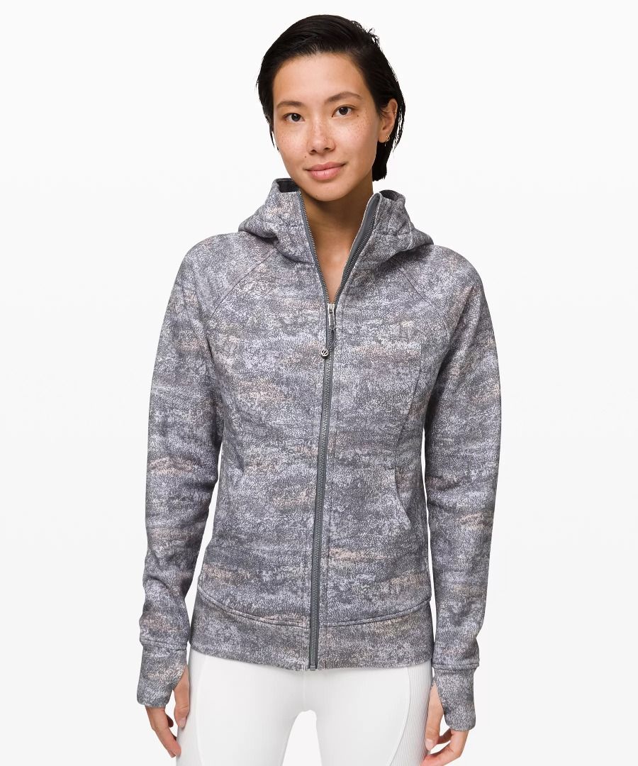 Lululemon Scuba Hoodie *Plush - Heathered Alpine White / Alpine