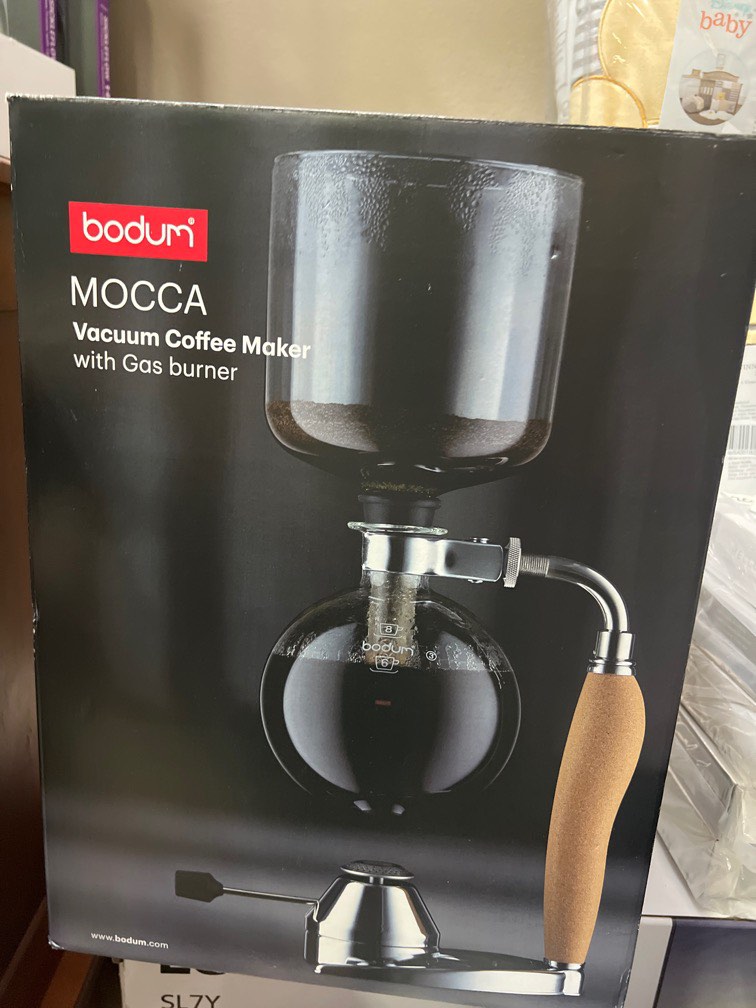 bodum vacuum coffee maker with gas burner, TV & Home Appliances