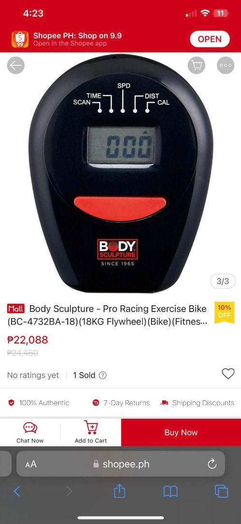 Body Sculpture - Pro Racing Exercise Bike, Sports Equipment, Exercise ...