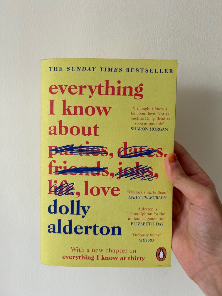 Book Tok Book Dolly Alderton Everything I Know About Love, Hobbies