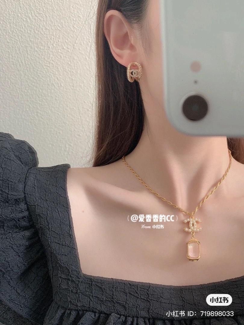Men chanel earrings sales