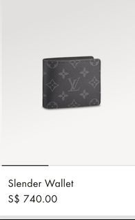 Louis Vuitton Damier Ebene Slender Wallet, Men's Fashion, Watches &  Accessories, Wallets & Card Holders on Carousell