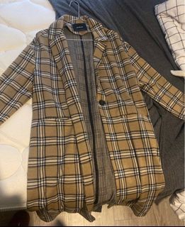 Brown Checkered coat