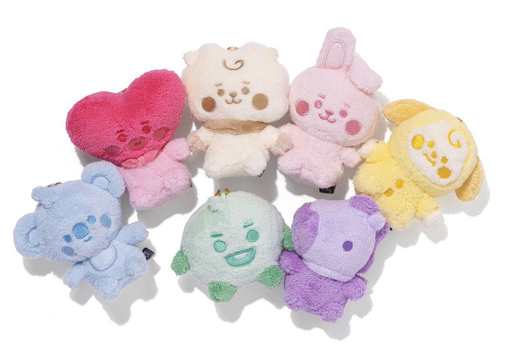 BT21　BABY　5周年記念　レインボーパステルカラーぬいぐるみ　全7種セット BT21 Japan Official on X: 
