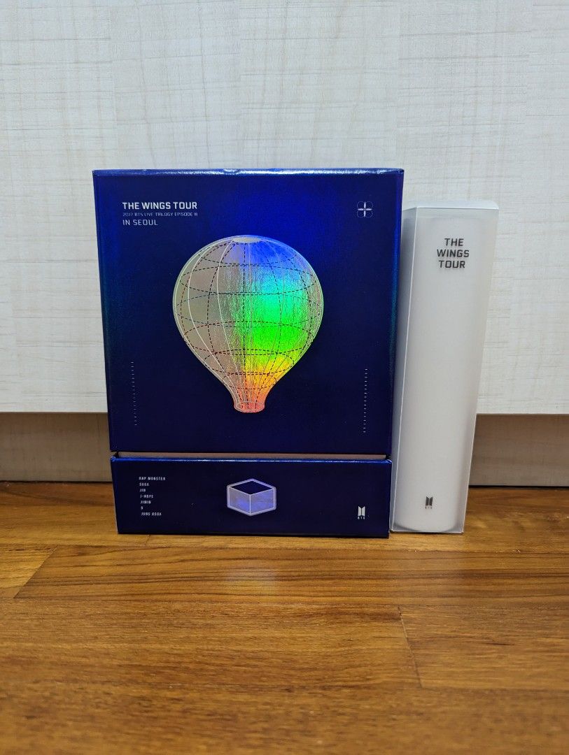 BTS clearance muster wings learn Korean SE lightstick, Hobbies & Toys
