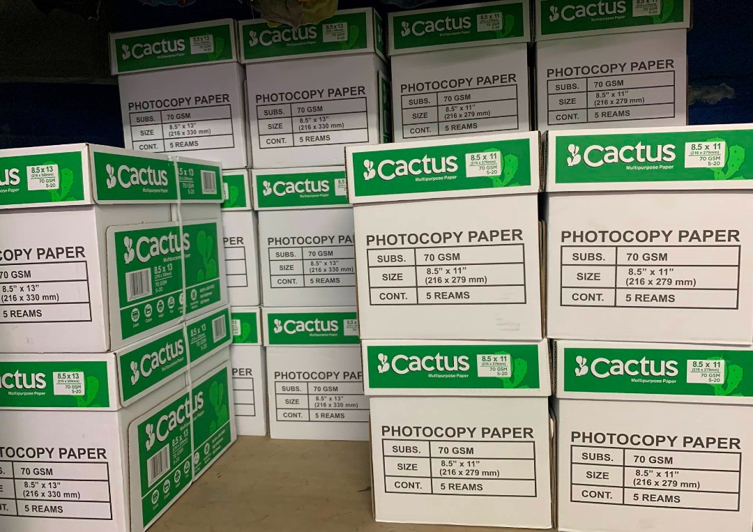 Cactus brand bond paper on carousell
