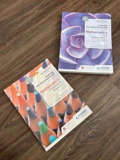 Cambridge A level pure maths 1 and statistics 1 textbook