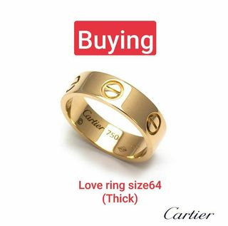 Gold cartier ring best sale price