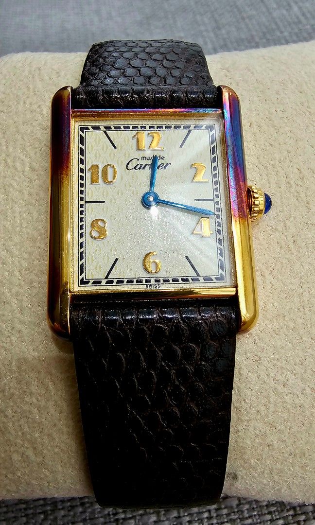 Cartier vermeil outlet tank