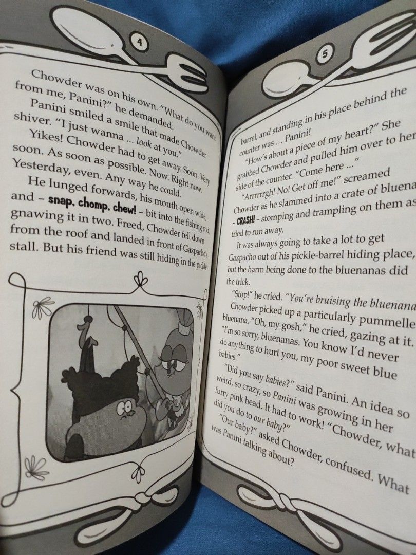 Cartoon network chowder book 4 on Carousell