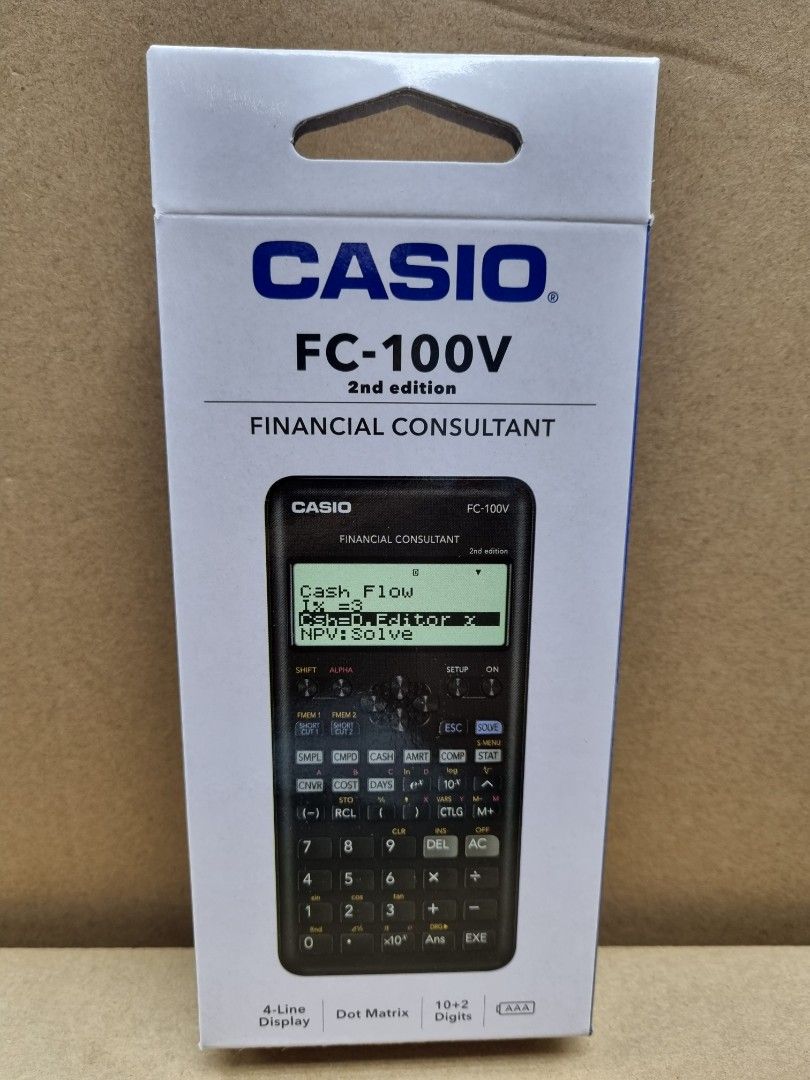 casio fc 100 v