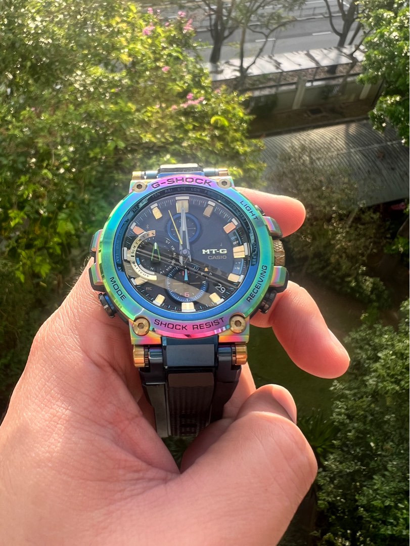 G shock mtg rainbow online
