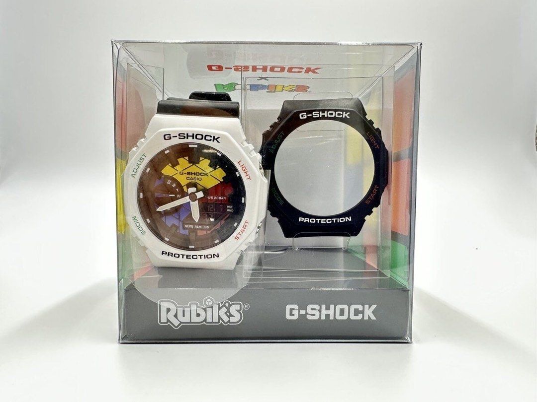 CASIO G-SHOCK x RUBIK'S 聯名款限量魔術方塊GA-2100 series GAE