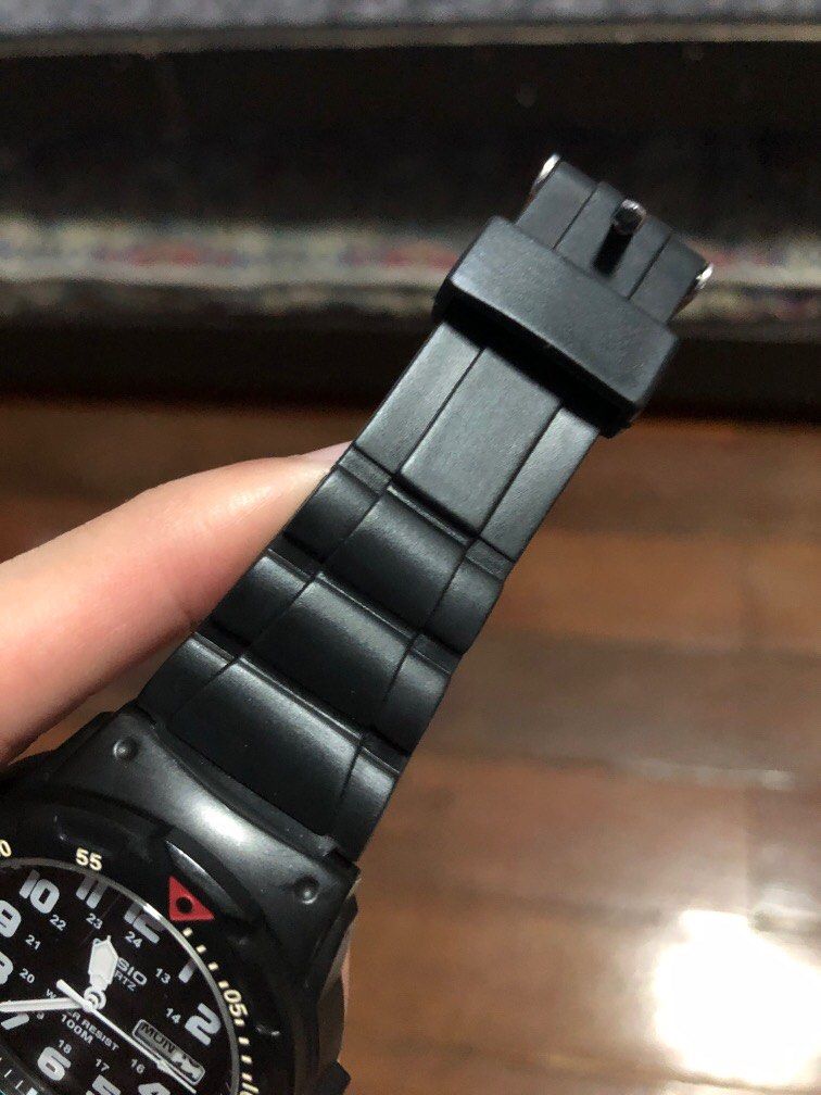 Casio MRW 200H Stainless Steel Back Water Resistant 10 Bar